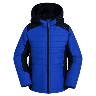 Kamik Steppjacke Nell (Ganzjahresjacke, winddicht, reflektierend) blau/dunkelblau Jungen